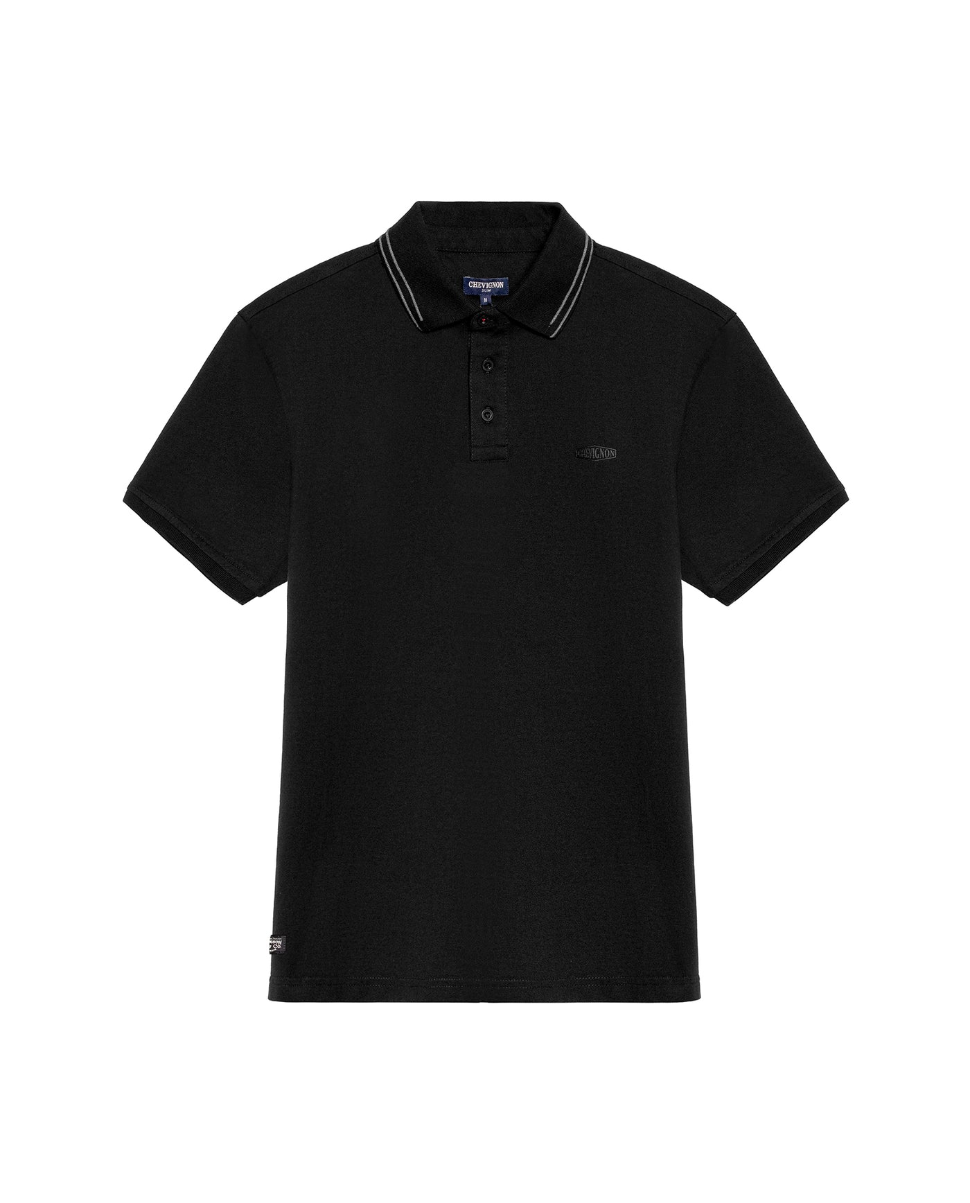Men's Slim Fit Polo Shirt in Cotton Stretch Blend, Field 609G014 - 2