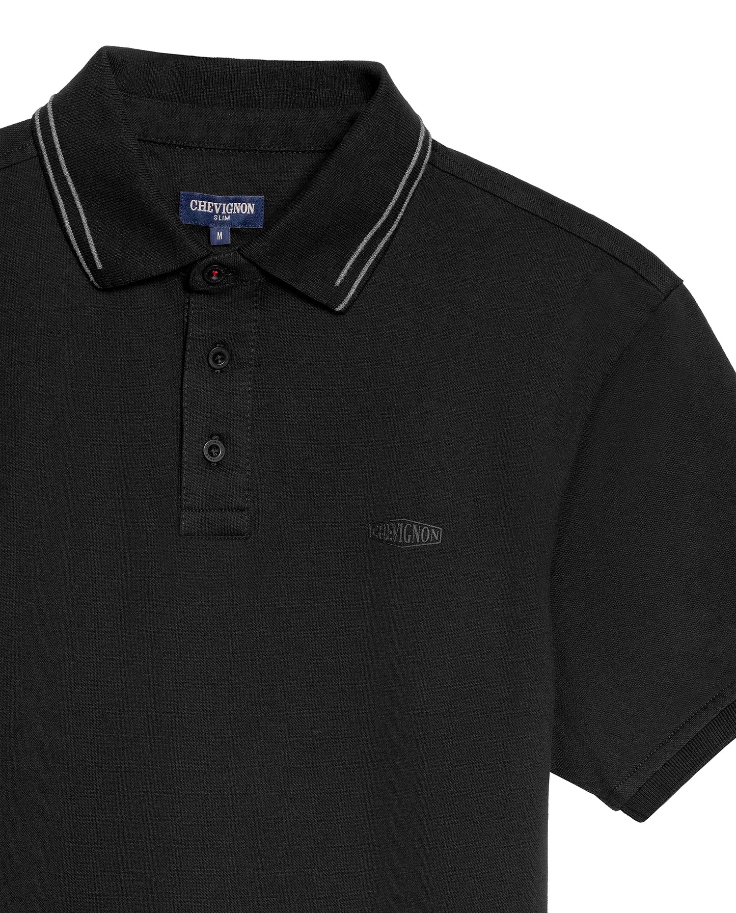 Men's Polo Shirt - Black - 7