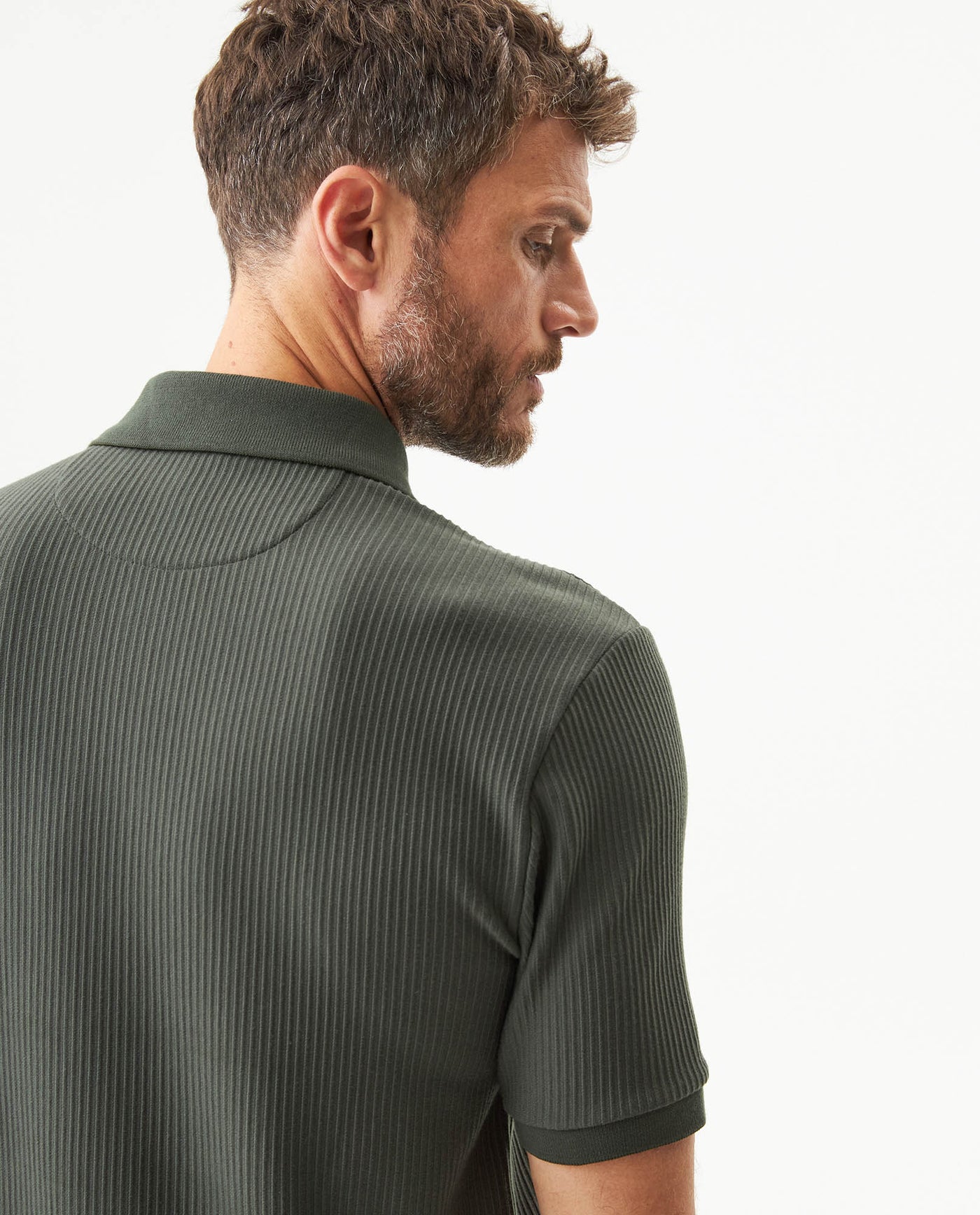 Men's Polo Shirt - Green 609G017 - 6