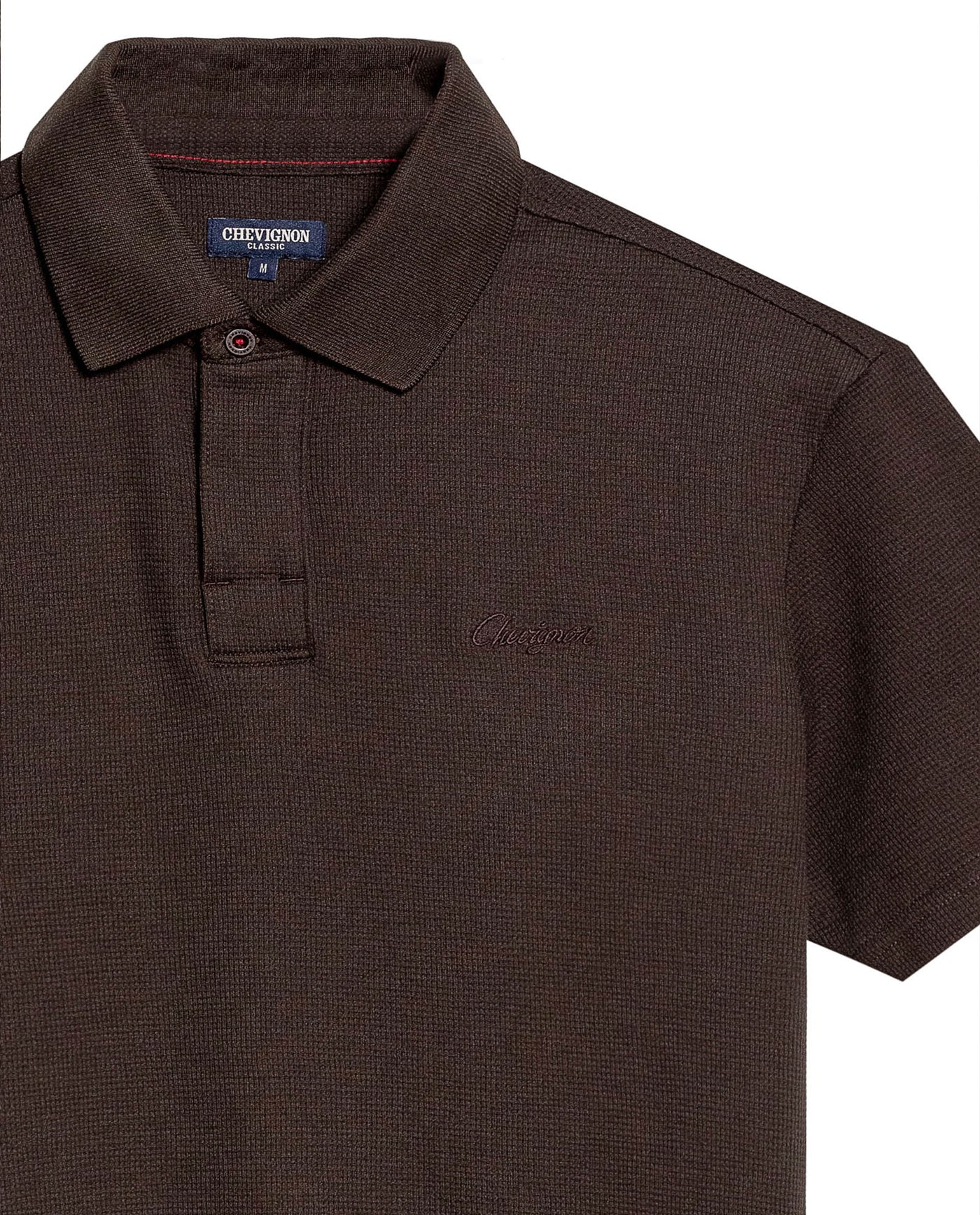 Men's Relaxed Fit Short Sleeve Polo Shirt in Cotton-Polyester Blend, Shine - 7