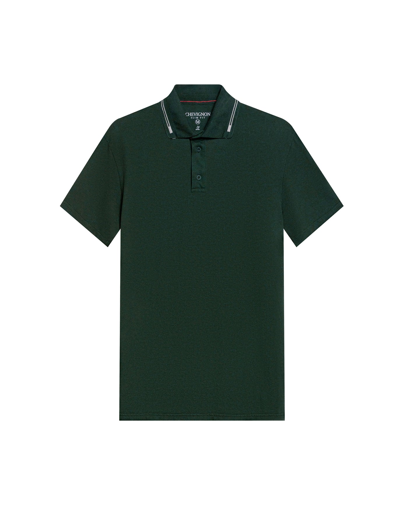 Men's Polo Shirt Slim Fit - Green 63_609G025_VER195350_3