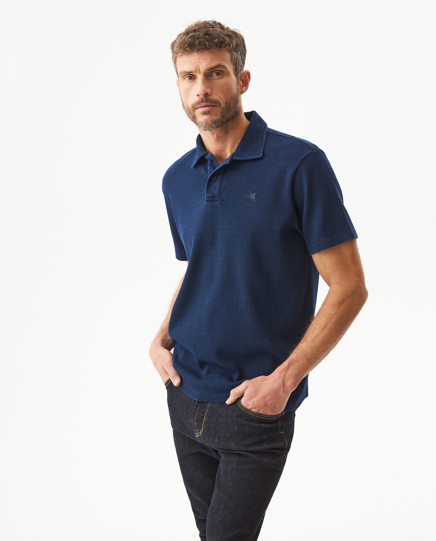 Men's Polo Shirt - Blue 63_609G032_AZU193923_0