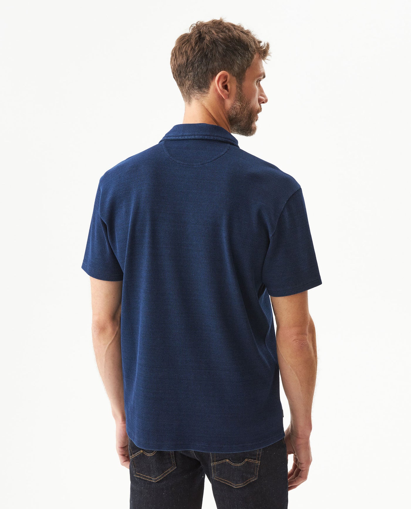 Men's Polo Shirt - Blue 63_609G032_AZU193923_6