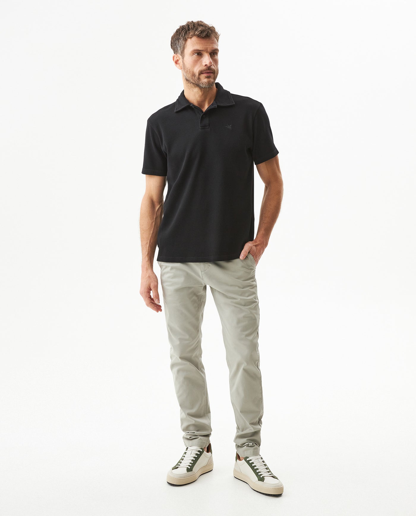 Men's Polo Shirt - Black 63_609G032_NEG194007_4