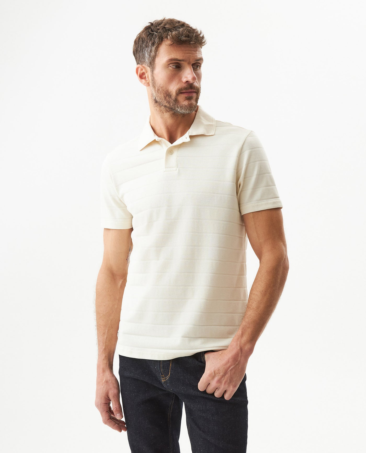 Men's Polo Shirt - Raw 63_609G033_CRU120000_0