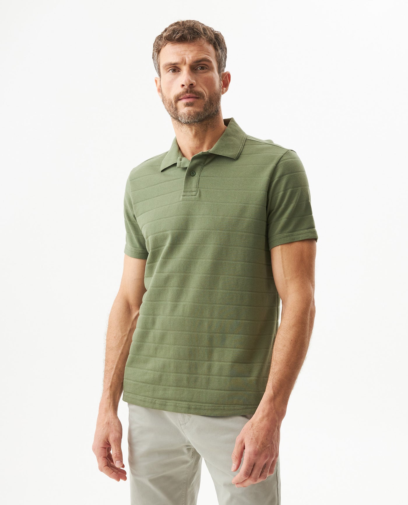 Men's Polo Shirt - Green 63_609G033_VER180312_0