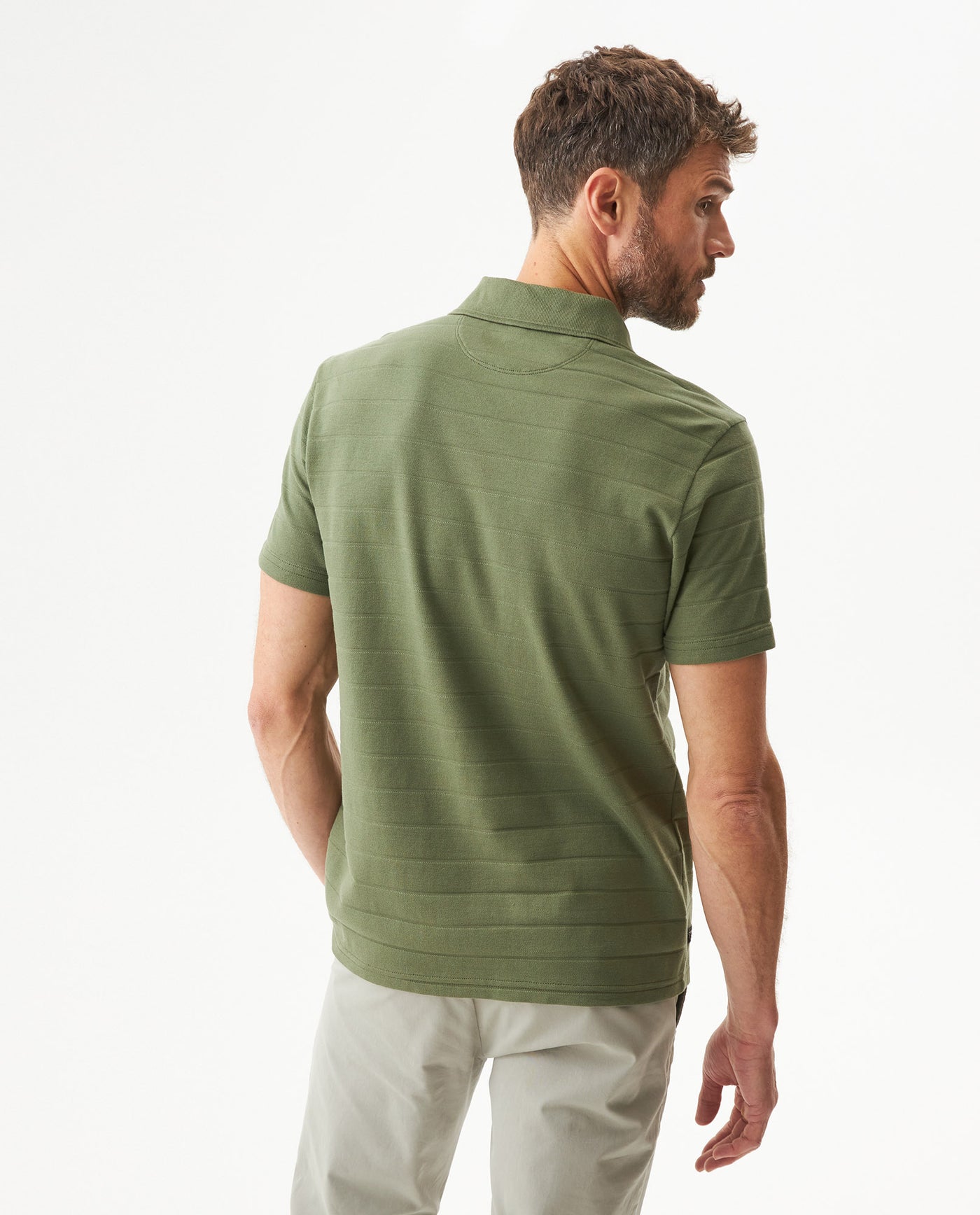 Men's Polo Shirt - Green 63_609G033_VER180312_6