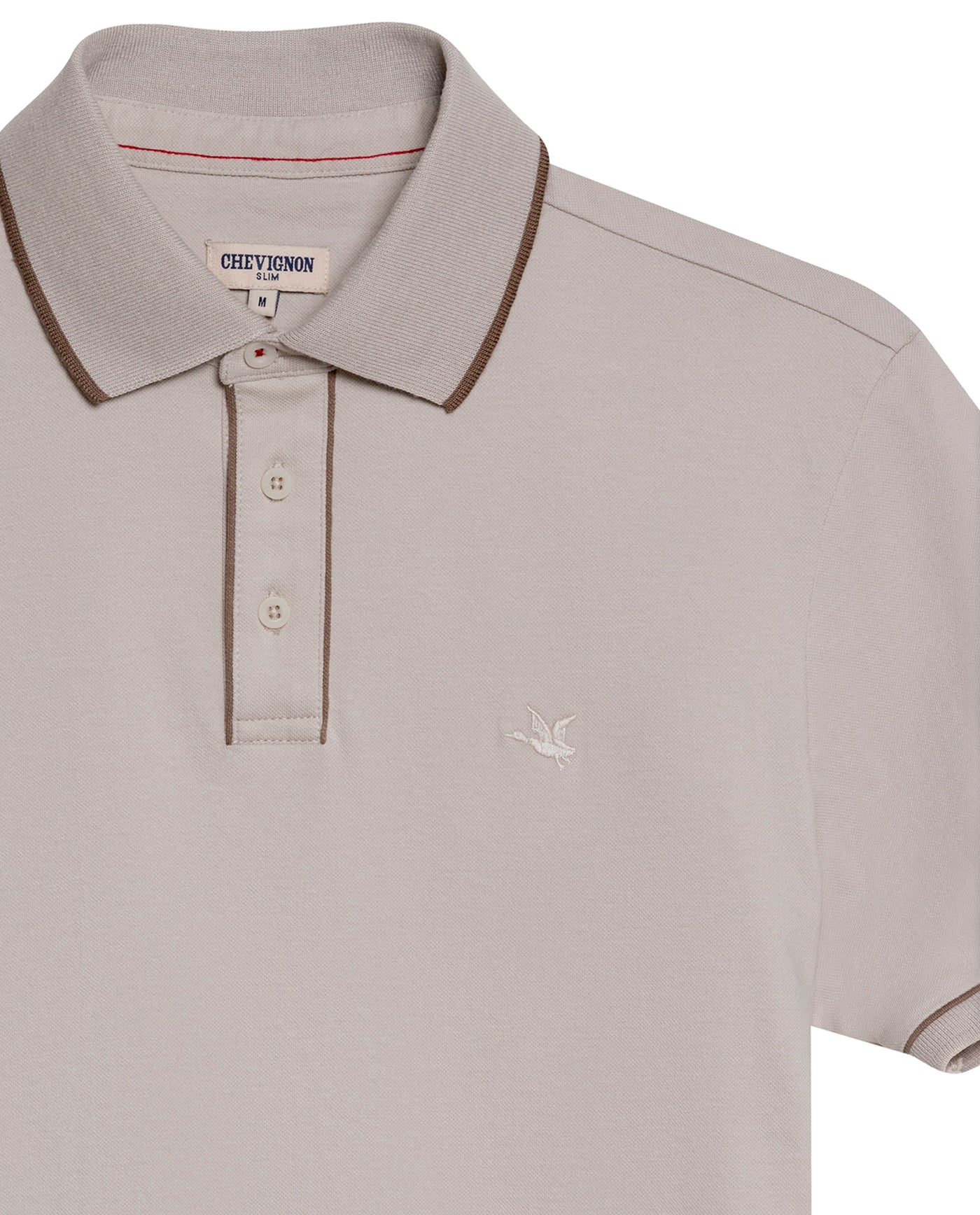 Men's Polo Shirt - Beige 609G040 - 7