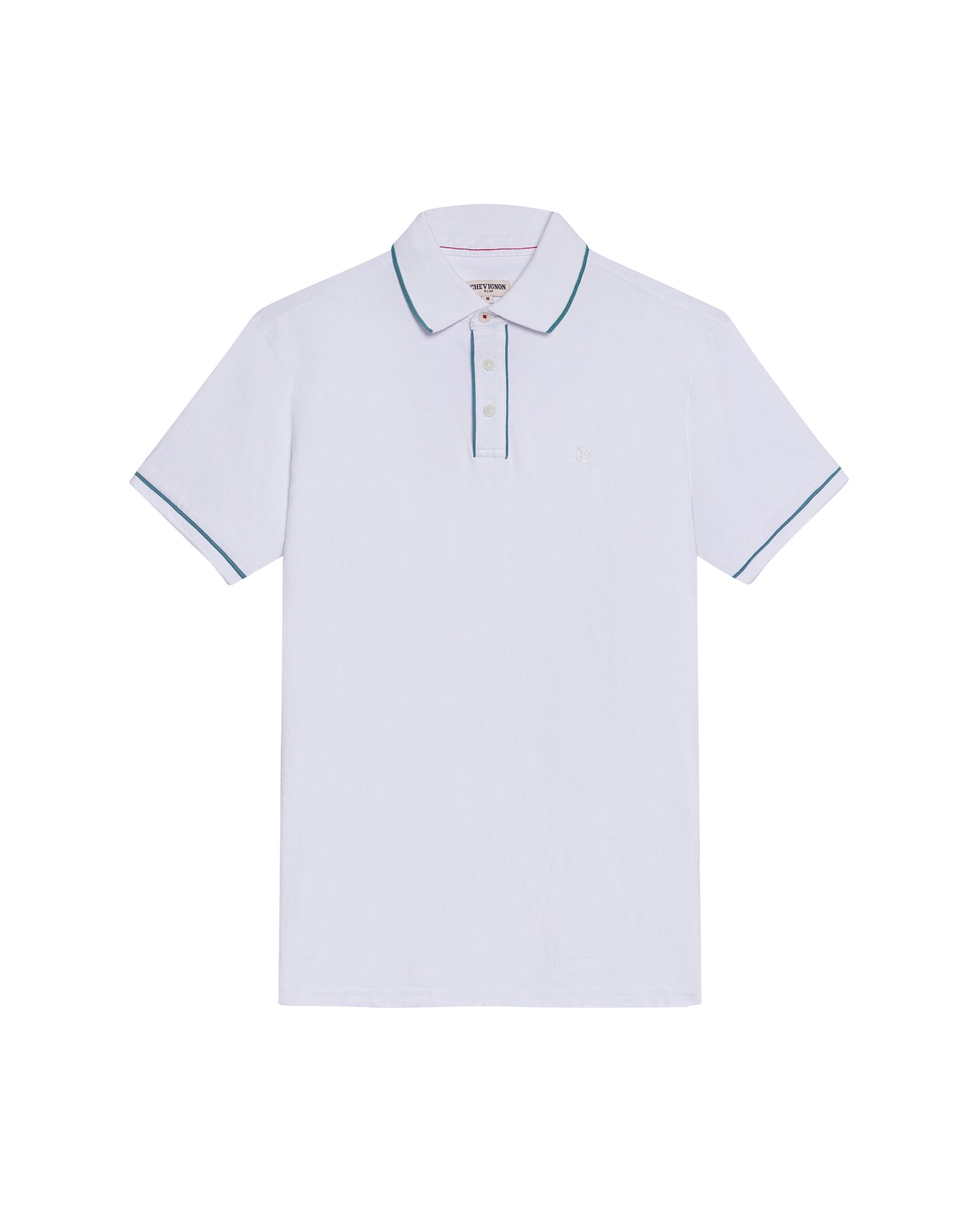 Men's Polo Shirt - White 609G040 - 2