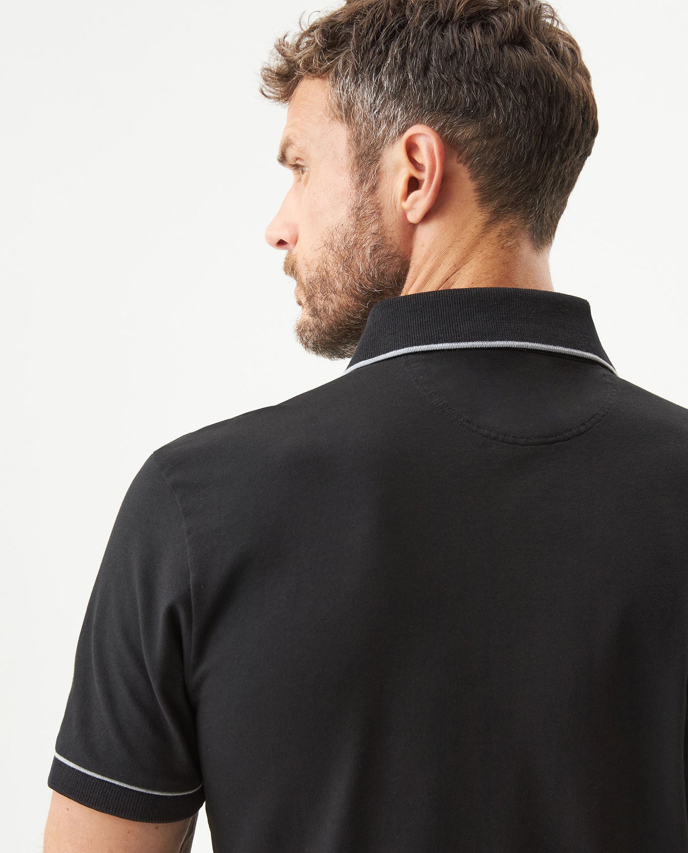 Men's Polo Shirt - Black 609G040 - 6
