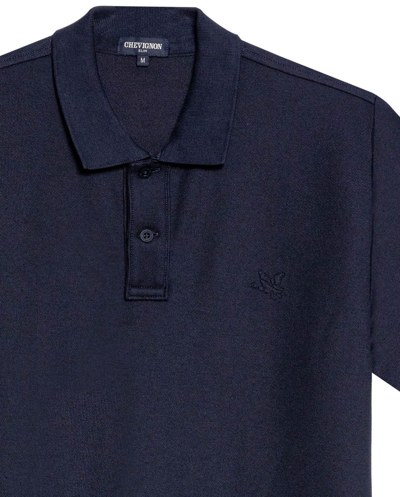 Men's Performance Fabric UPF 30 Slim Fit Polo Shirt in Cotton-Polyester Blend 609G220 - 7
