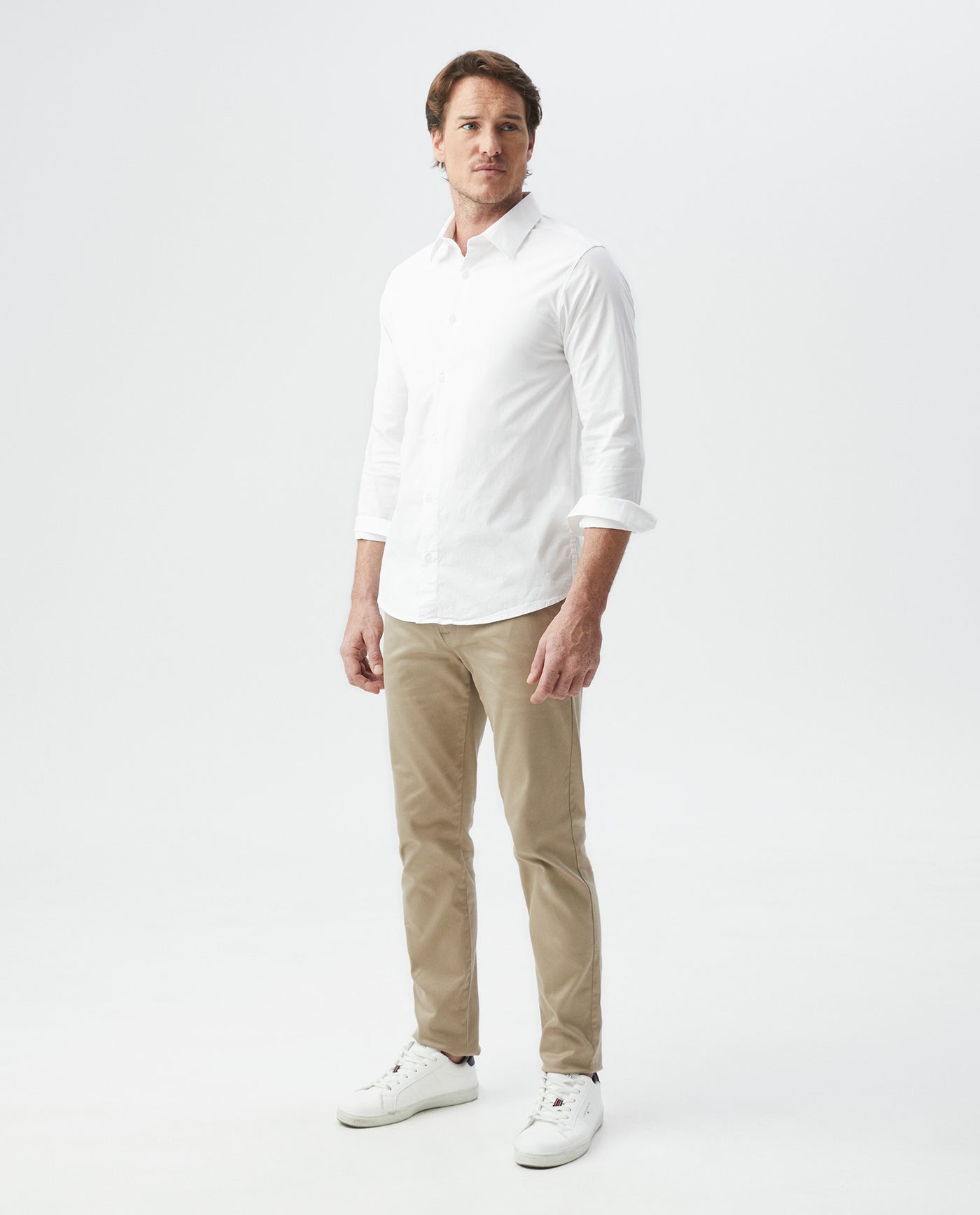 Men's Slim Fit Shirt - White 63_6108002_BLA114001_3