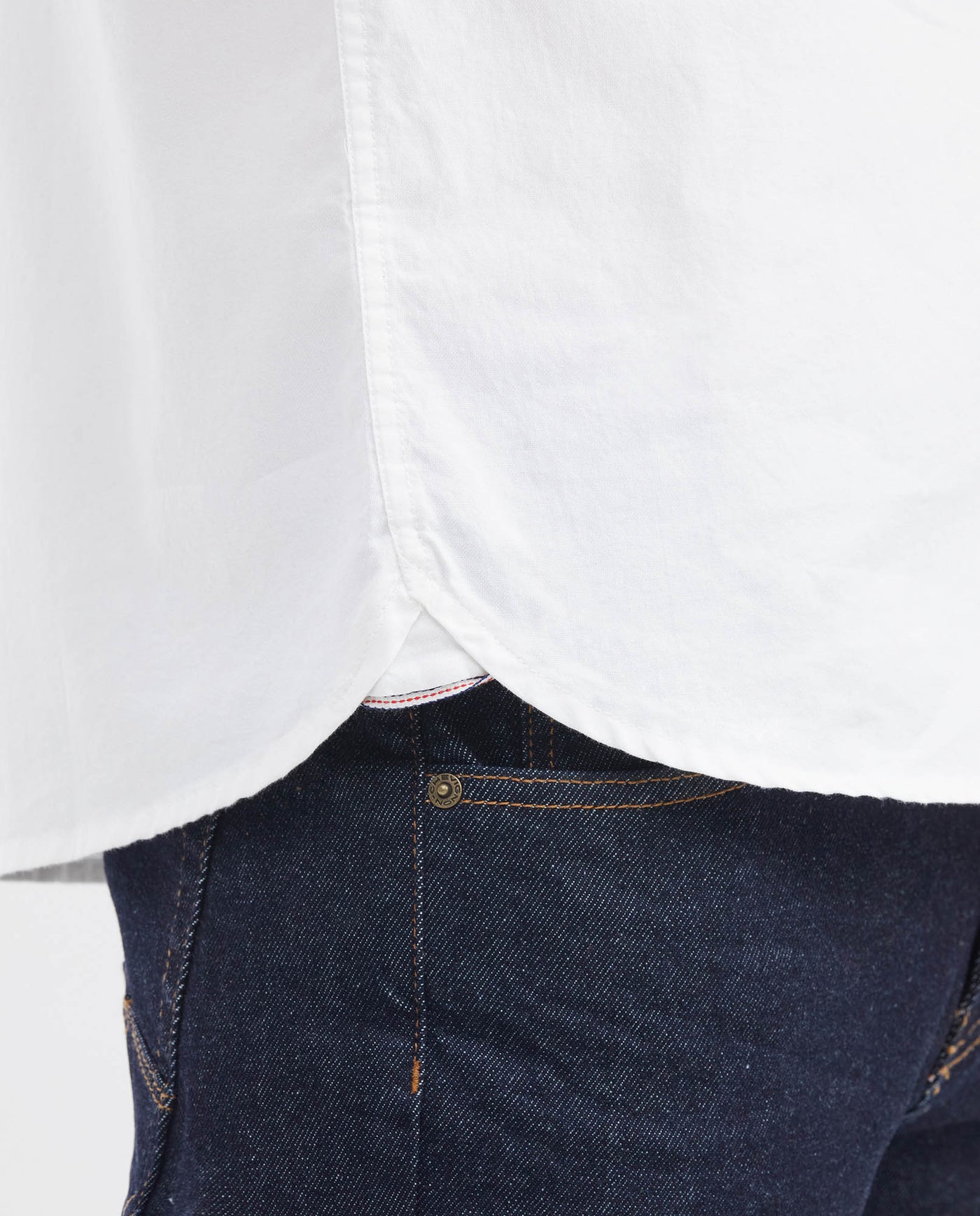 Men's Slim Fit Short Sleeve Shirt Color Duck Natural Buttons in Cotton 63_610F026_BLA110601_5