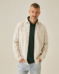 Men's Shirt Long Sleeve Regular Fit with Utilitarian Patch Pockets - Raw