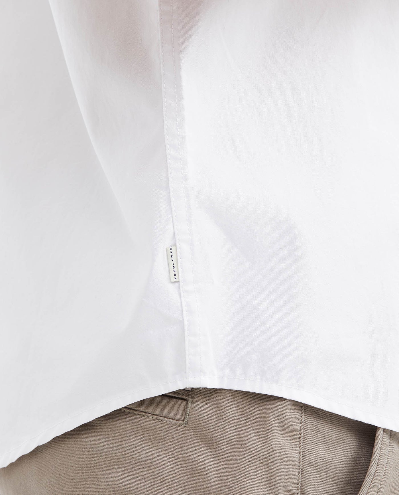 Men's Slim Fit Moisture-Wicking Cotton Twill Button-Down Shirt - 5