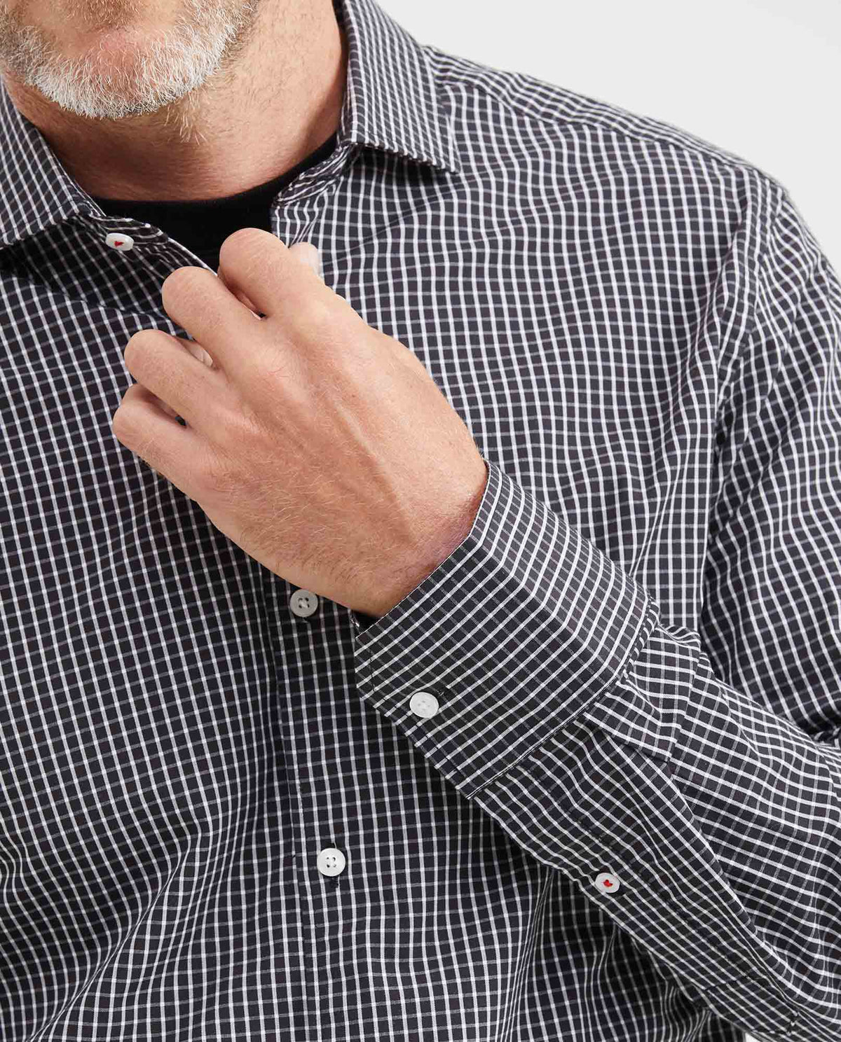 Men´s Slim Fit Shirt - Black 63_612G038_NEG194007_4