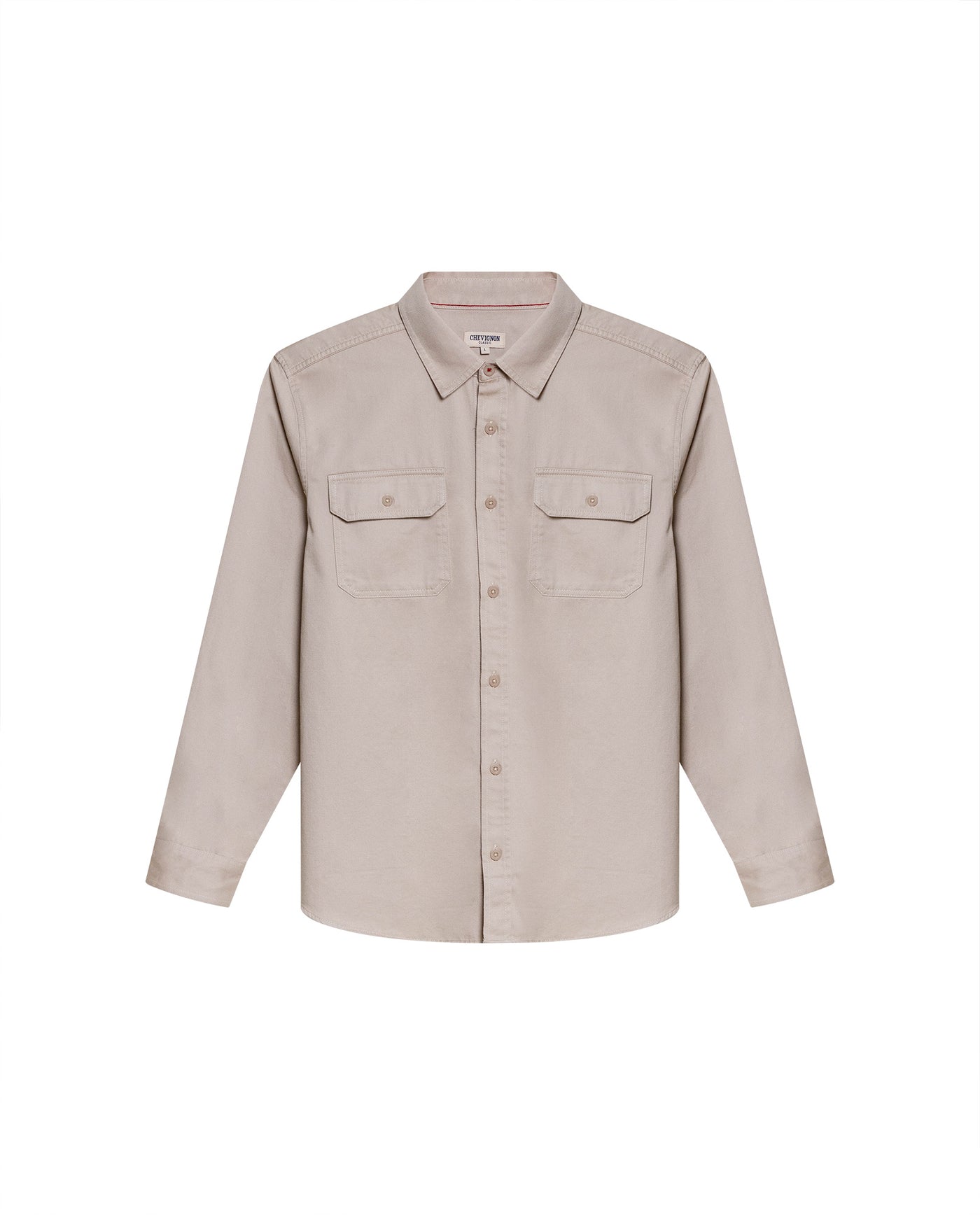 Men´s Regular Fit Shirt - Beige 63_612H011_BEI161102_4