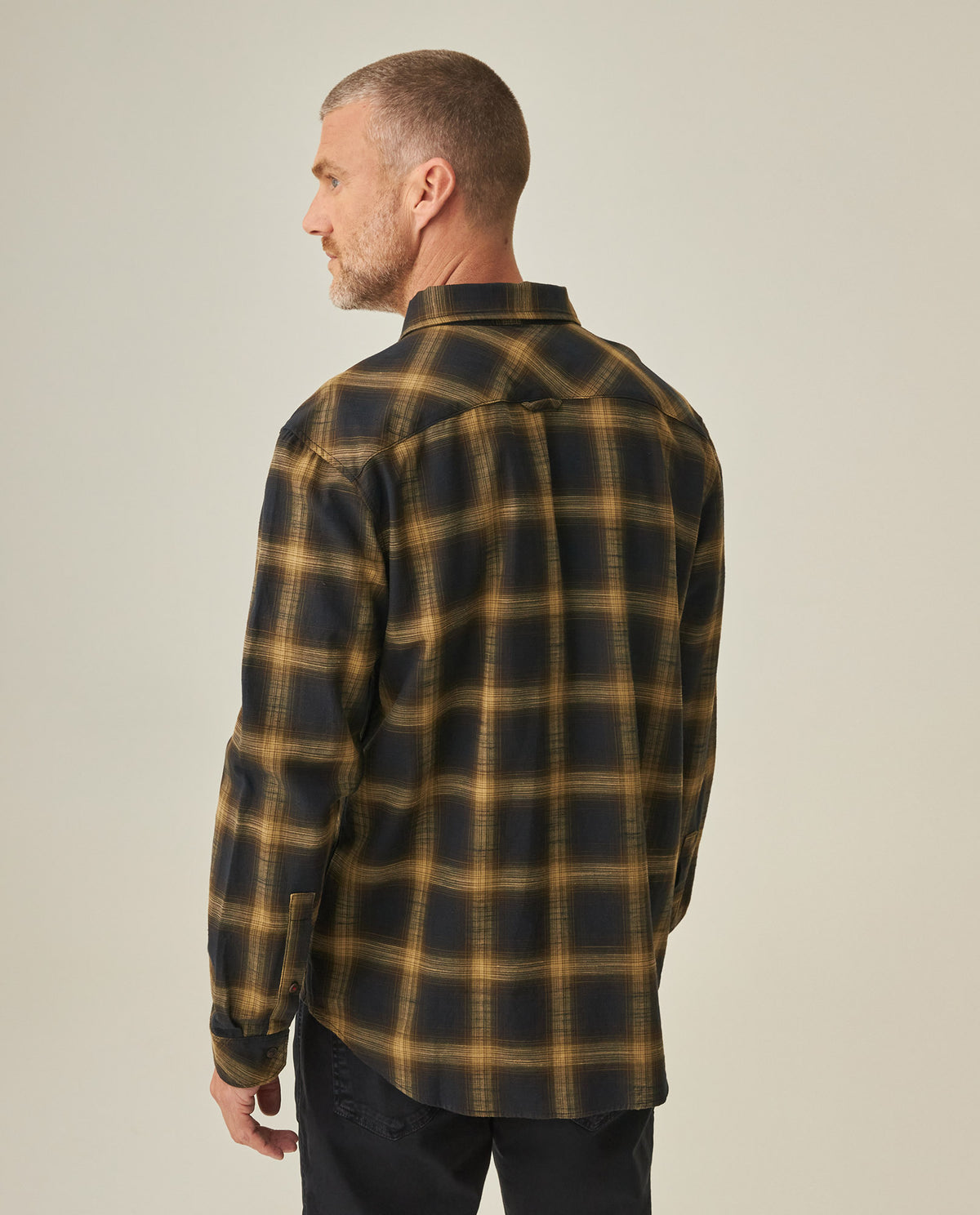 Classic Fit Shirt for Men - Black 63_612H017_NEG194004_6