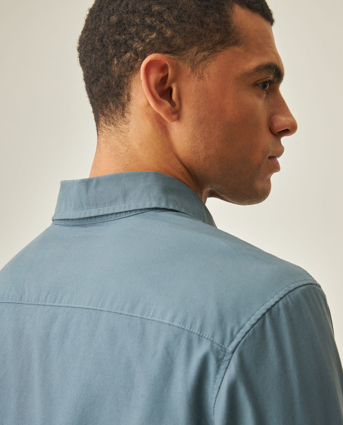 Slim Fit Shirt for Men - Blue 63_612H023_AZU174111_7