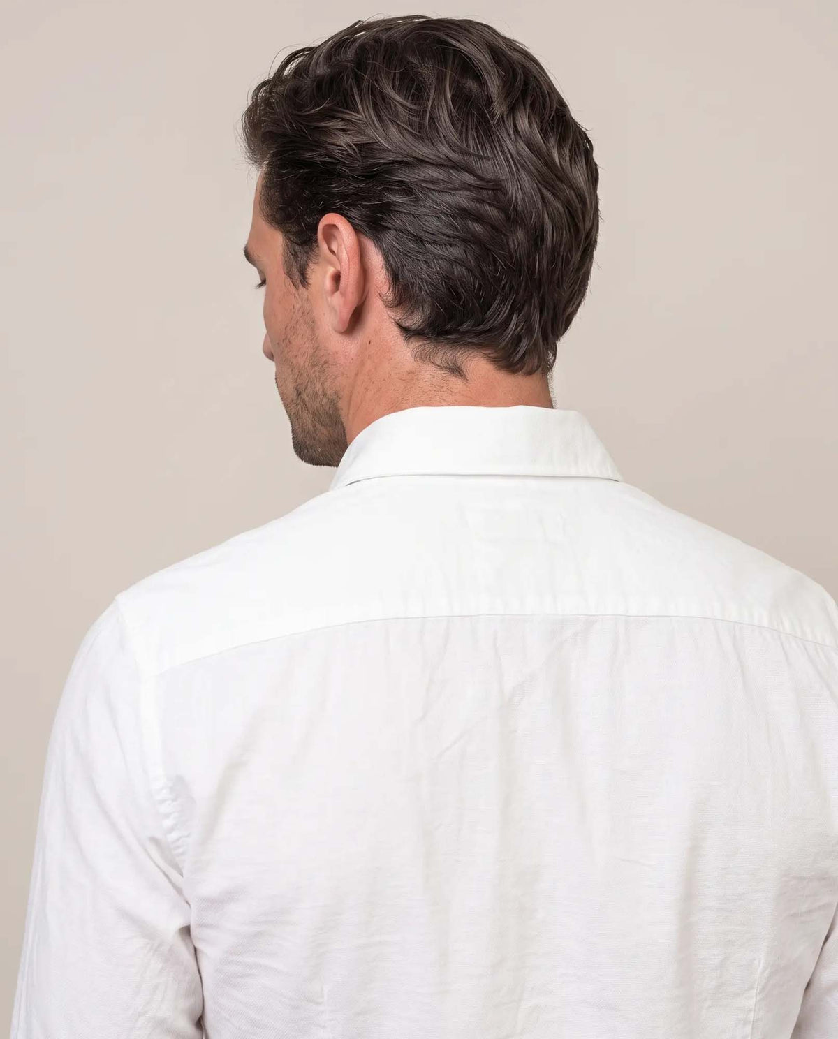 Men´s Slim Fit Shirt - White 63_614D200_BLA110601_7