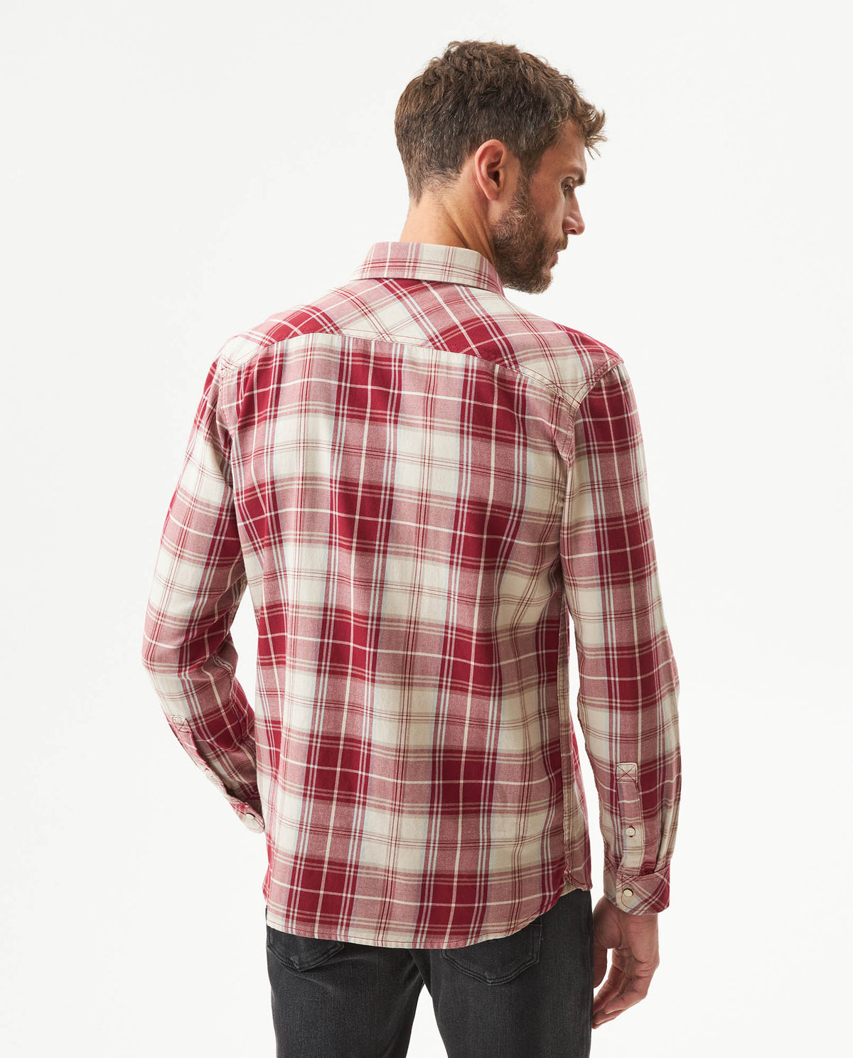 Men´s Regular Fit Shirt - Red 63_614G000_ROJ191724_6