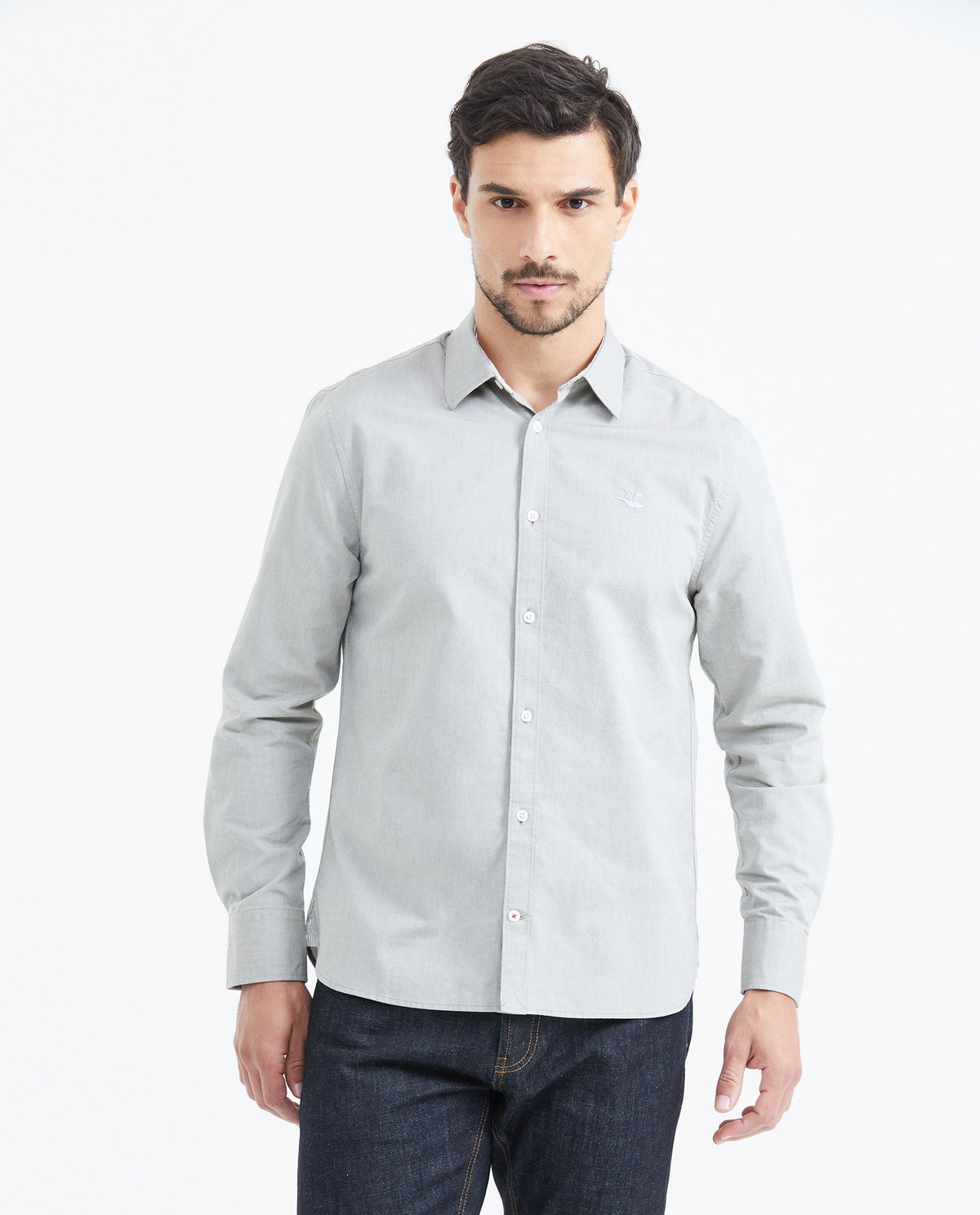 Men´s Oxford Shirt - Green 63_617F400_VER180521_0
