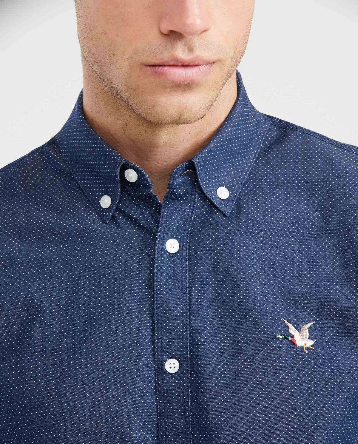 Men´s Long Sleeve Shirt - Blue 63_617G203_AZU194110_3
