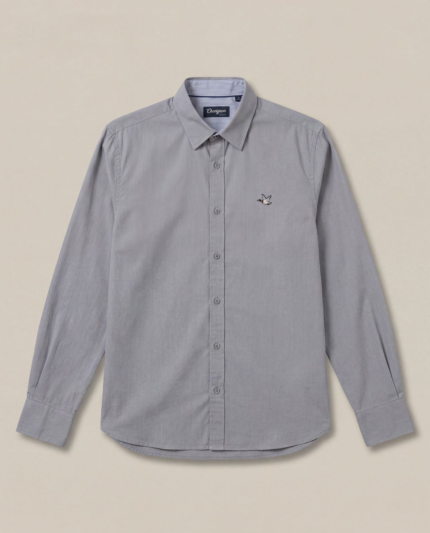 Men's Slim Fit Oxford Shirt - Green 63_617H200_VER176206_3