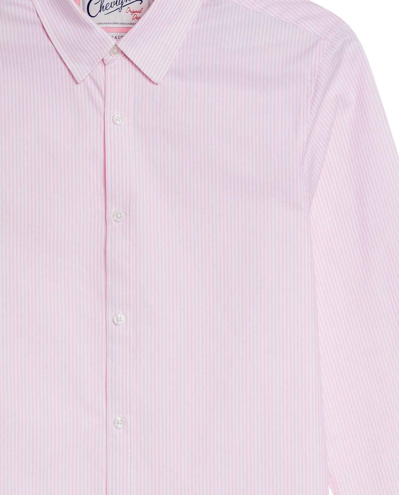 Men´s Slim Fit Striped Shirt - Pink 63_617H201_ROS161720_8