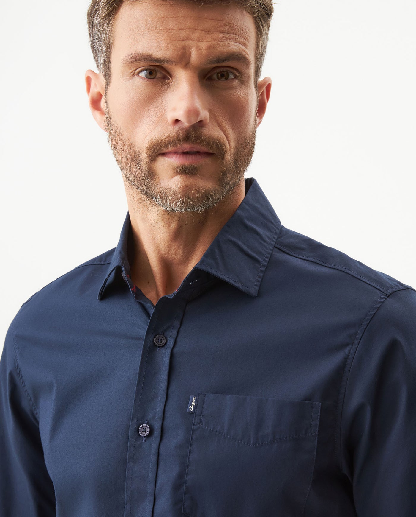 Camisa Manga Larga para Hombre - Blue 63_619G000_AZU193924_5
