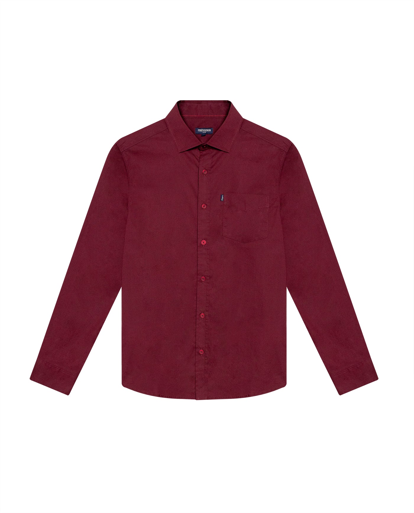Camisa Manga Larga para Hombre - Red 63_619G000_ROJ191725_3