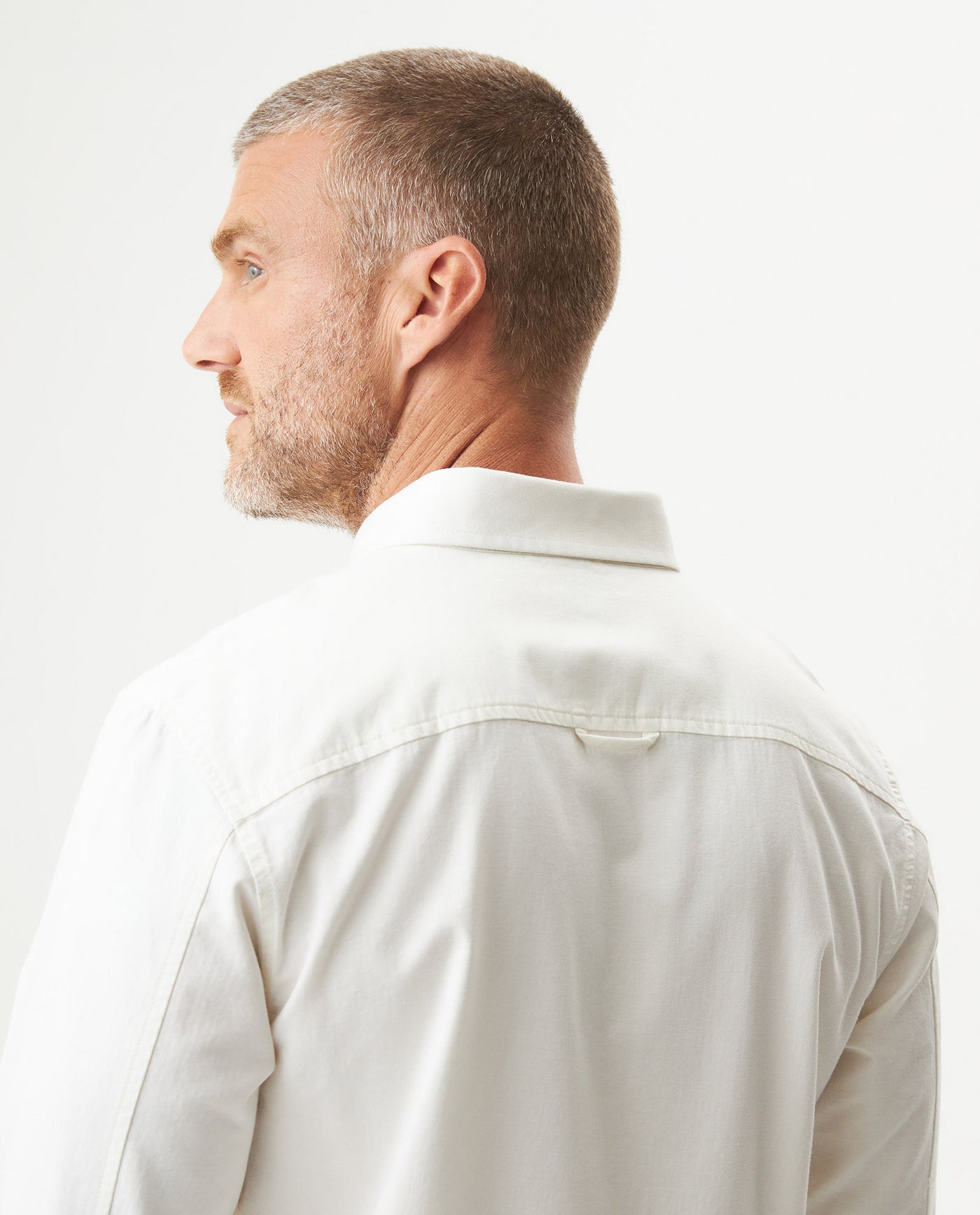 Men's Long Sleeve Shirt - White 619G009 - 6