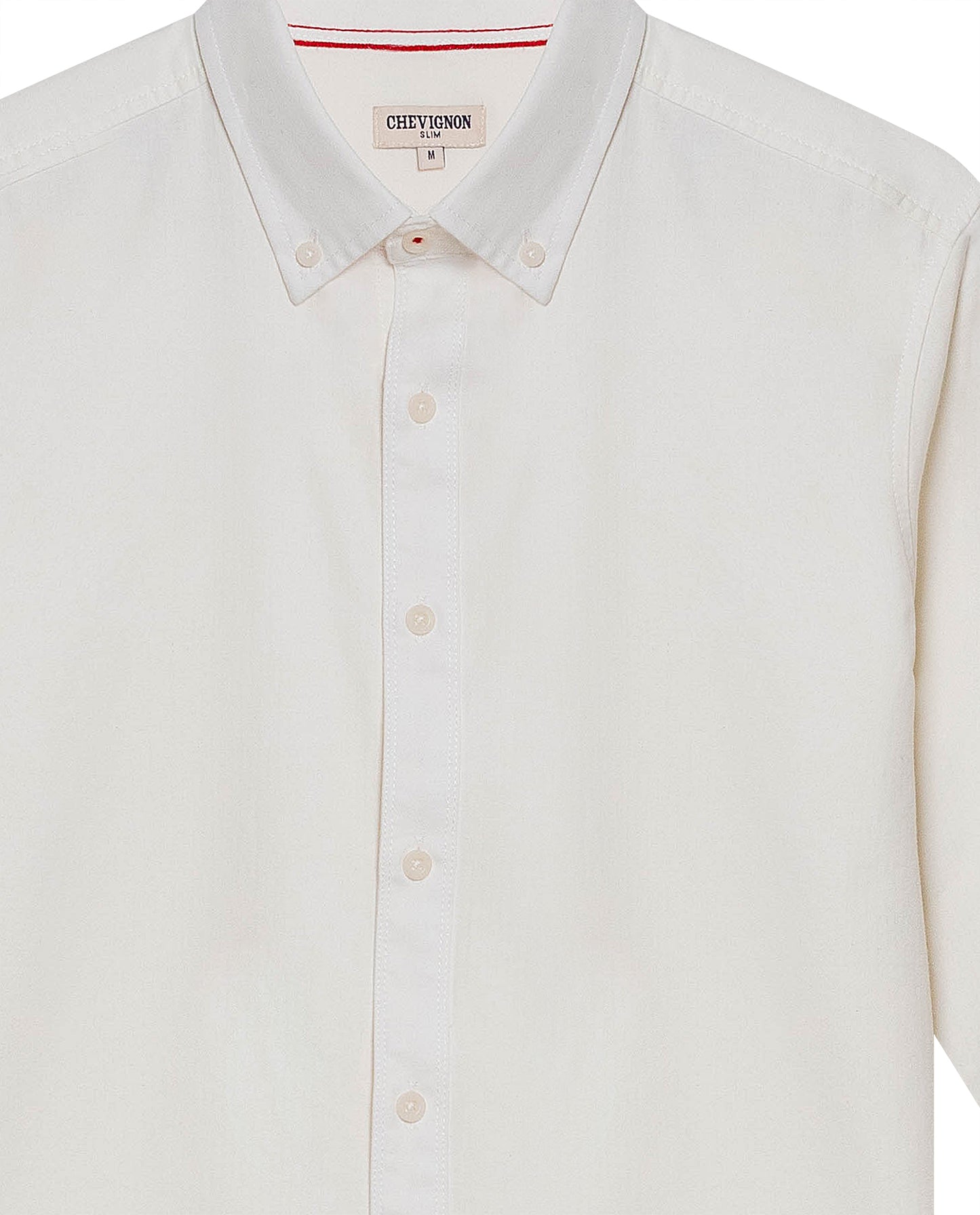 Men's Long Sleeve Shirt - White - 7