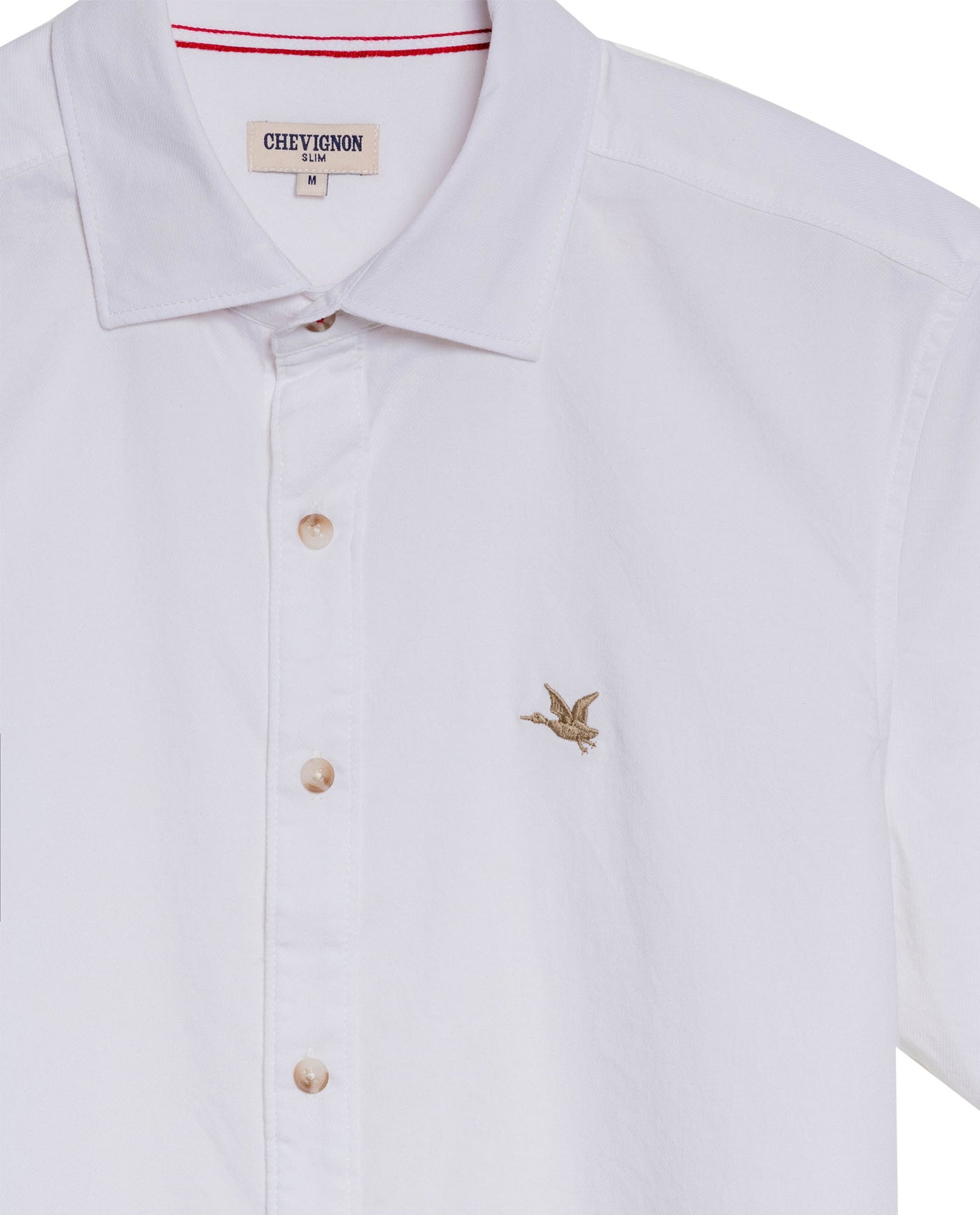 Men's Short Sleeve Shirt - White 619G013 - 7