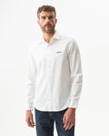 Men’s Long Sleeve Slim Fit Shirt Performance Fabric in Cotton Grandeur