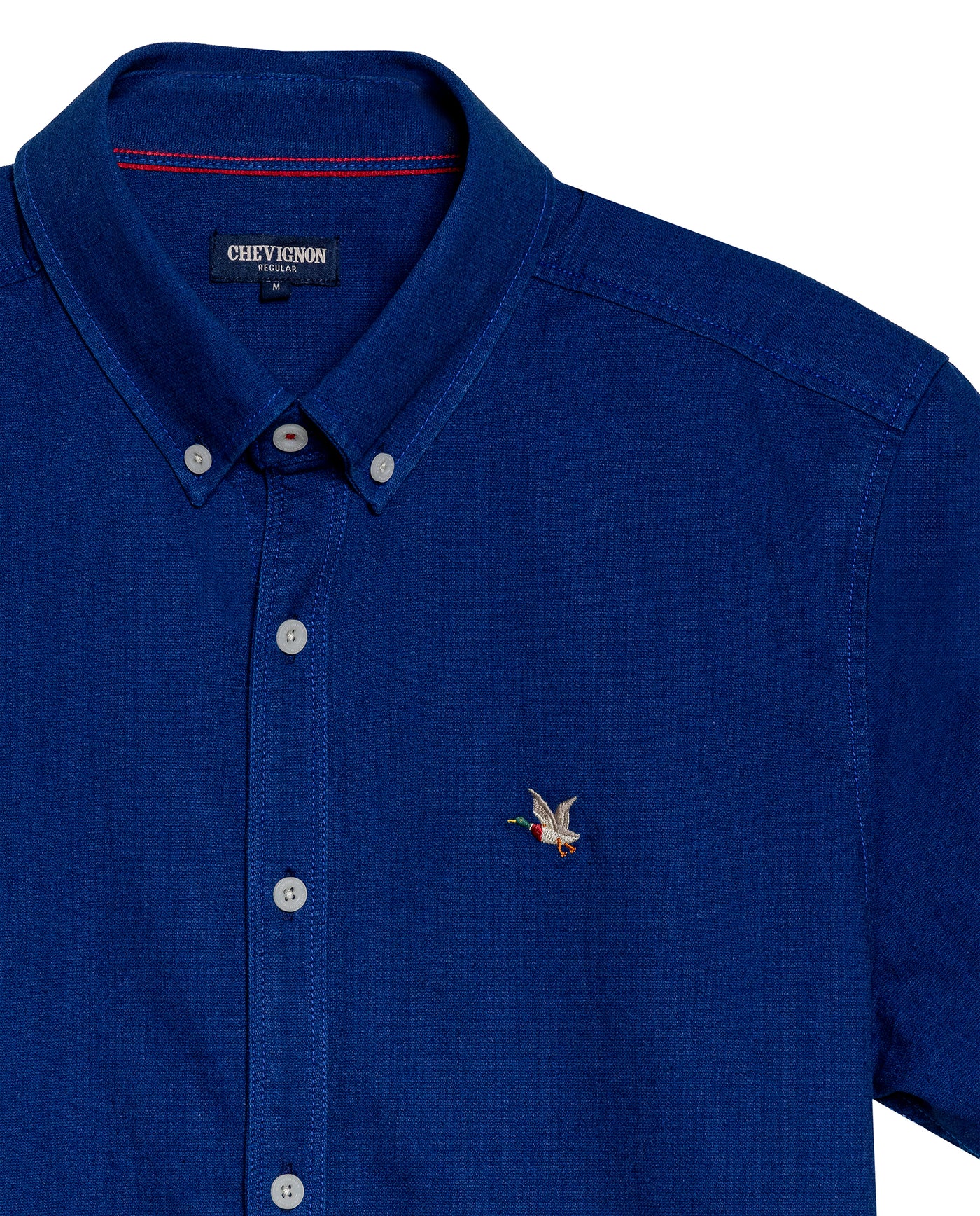 Men's Short Sleeve Relaxed Fit Button-Down Shirt, Shipyard 619G019 - 7