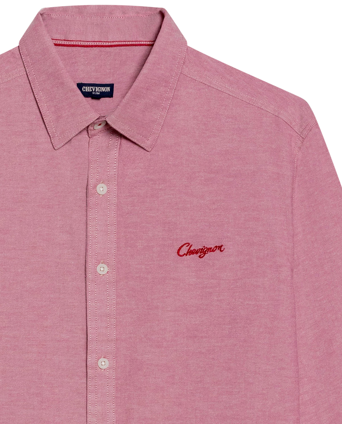 Men´s Slim Fit Shirt - Red 63_619G025_ROJ191557_8
