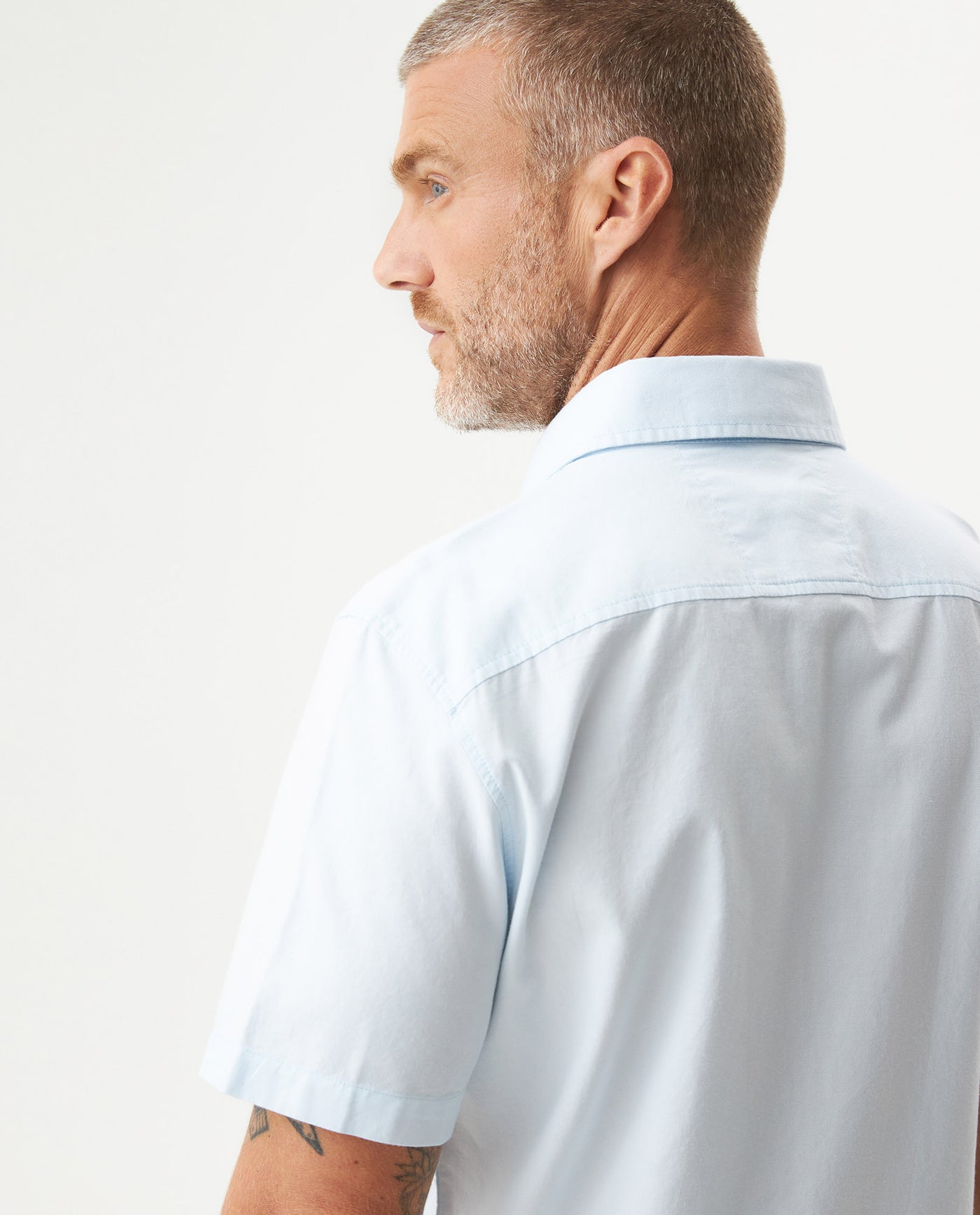 Camisa Manga Corta para Hombre - Blue 63_619G026_AZU144112_7
