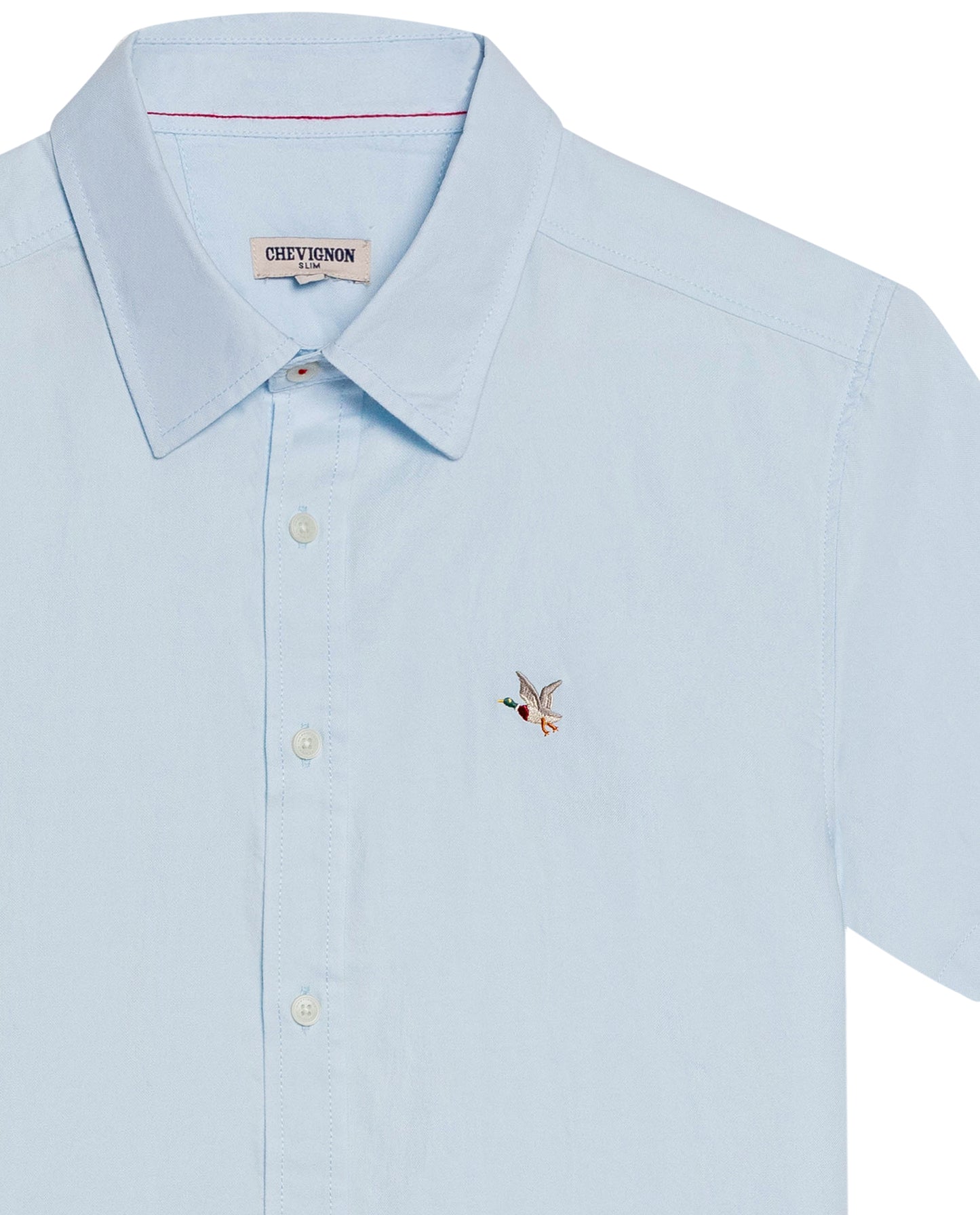 Men's Short Sleeve Shirt - Blue - 7