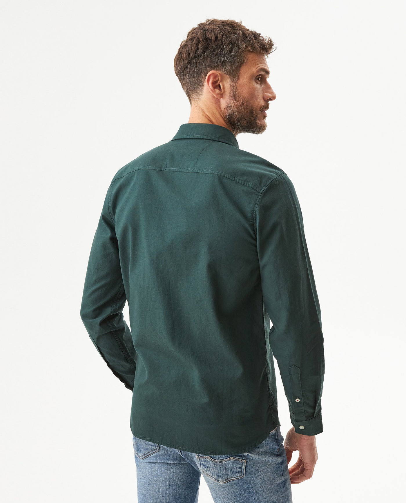 Camisa Manga Larga para Hombre - Green 63_619G027_VER195212_6