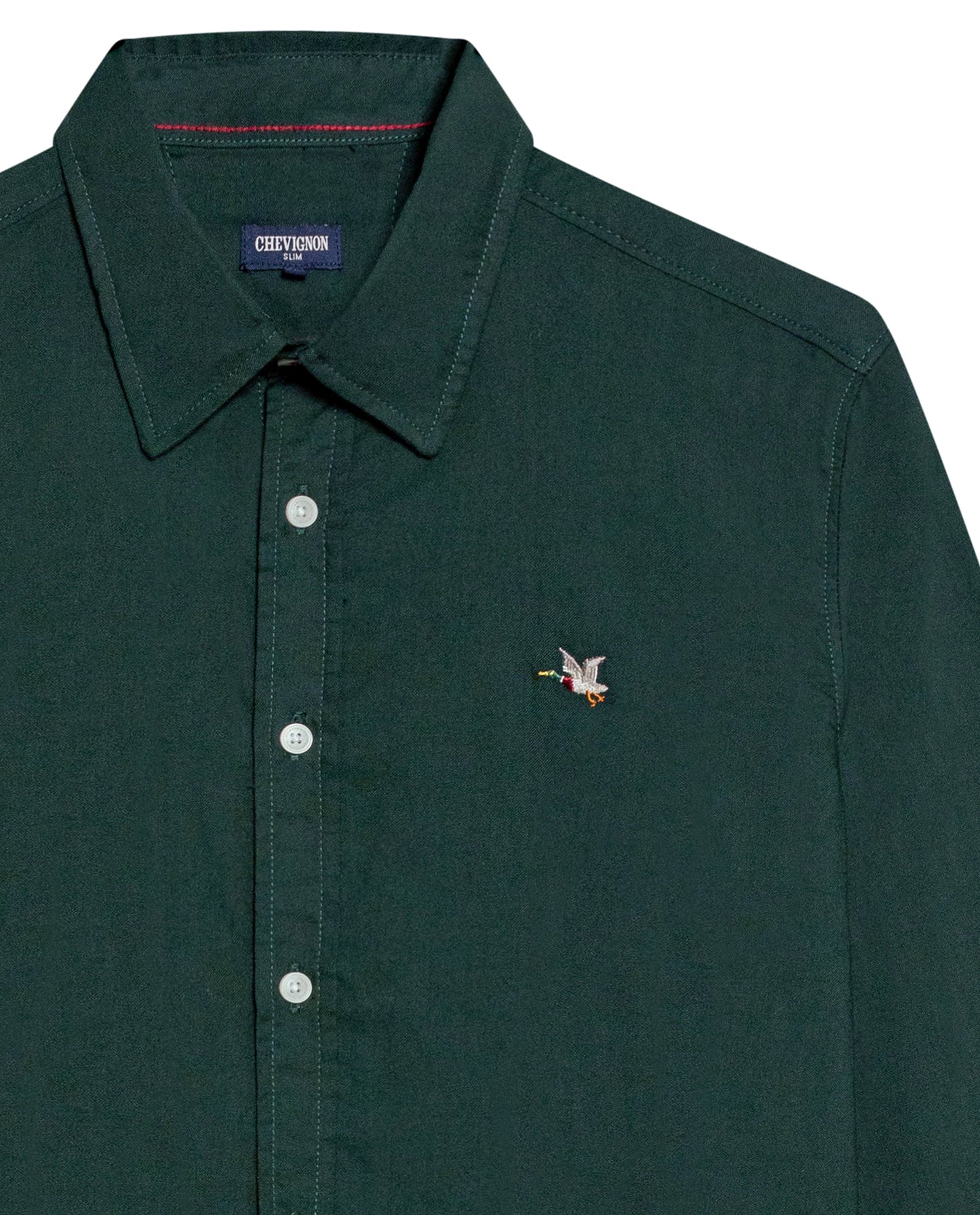 Men's Long Sleeve Shirt - Green - 7
