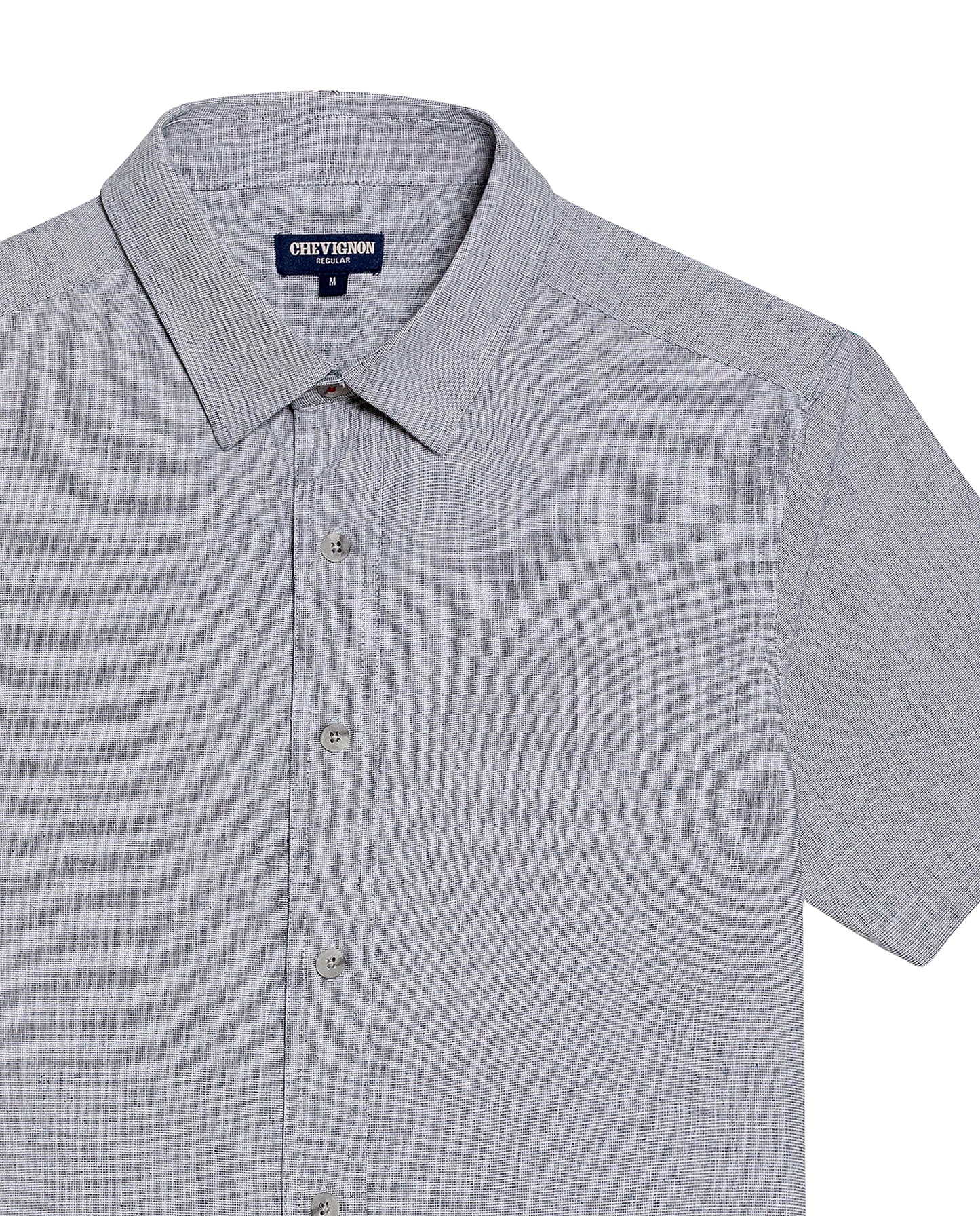 Men's Short Sleeve Shirt - Blue - 7