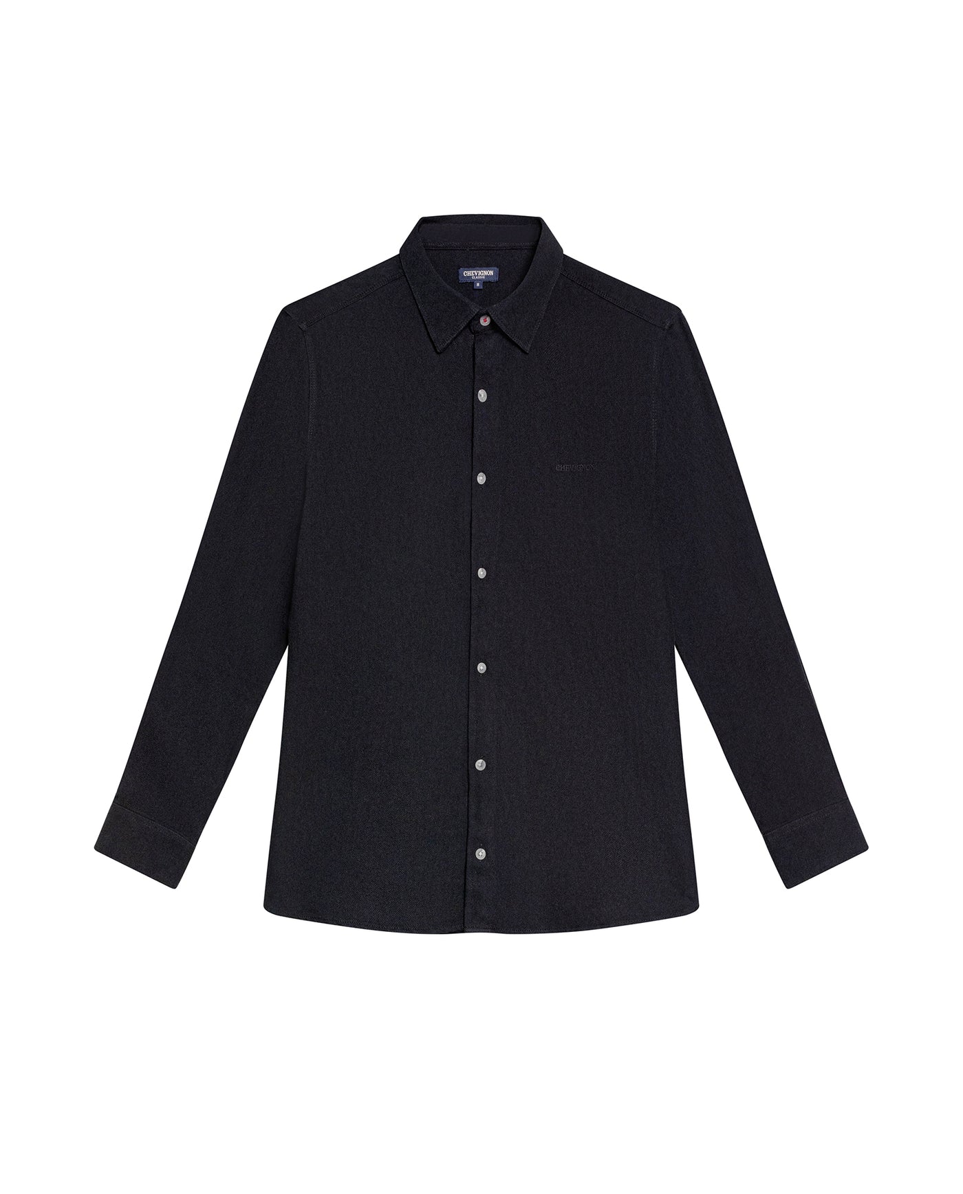 Men's Shirt, Long Sleeve - Black 619G042 - 2