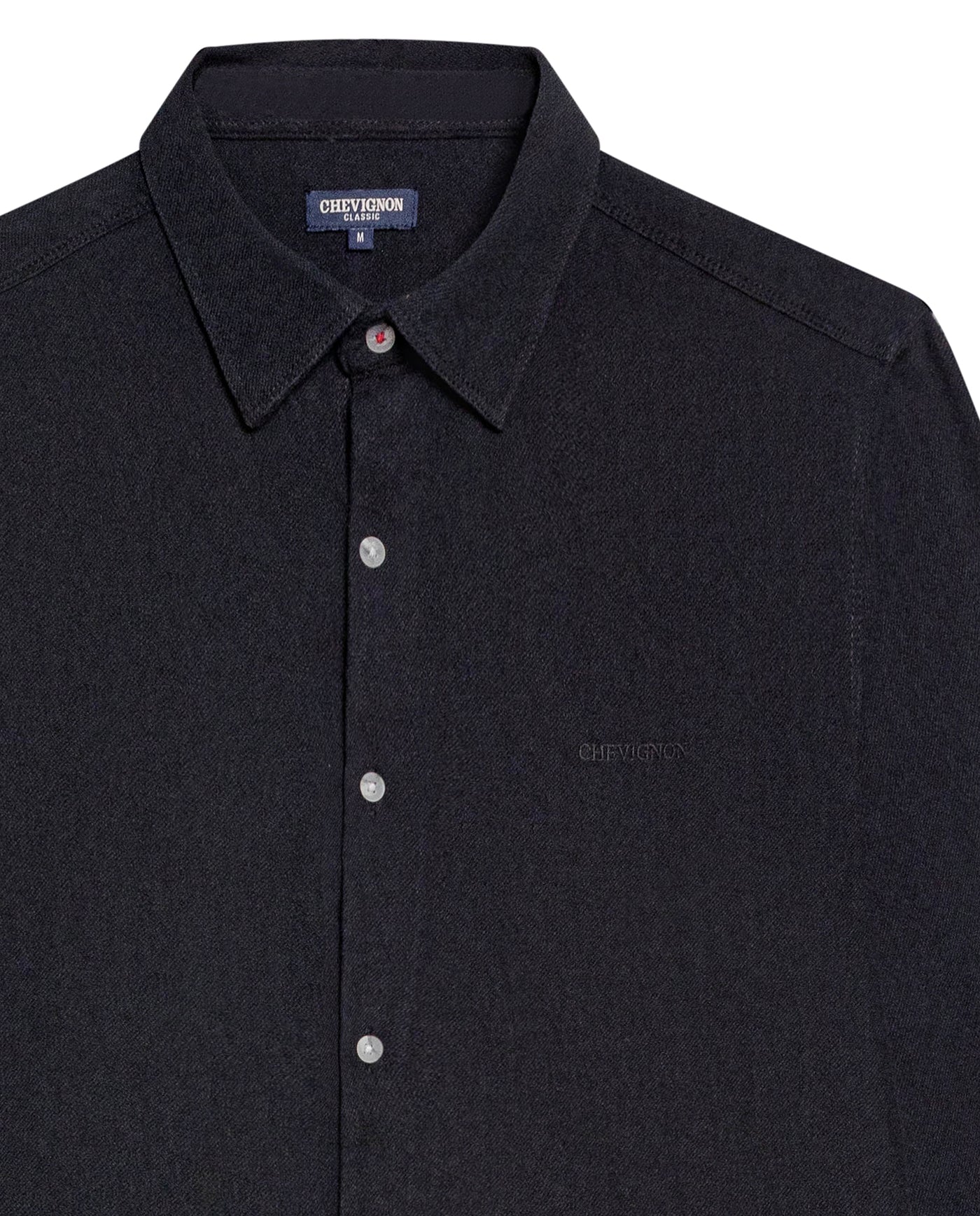 Men's Shirt, Long Sleeve - Black 619G042 - 7