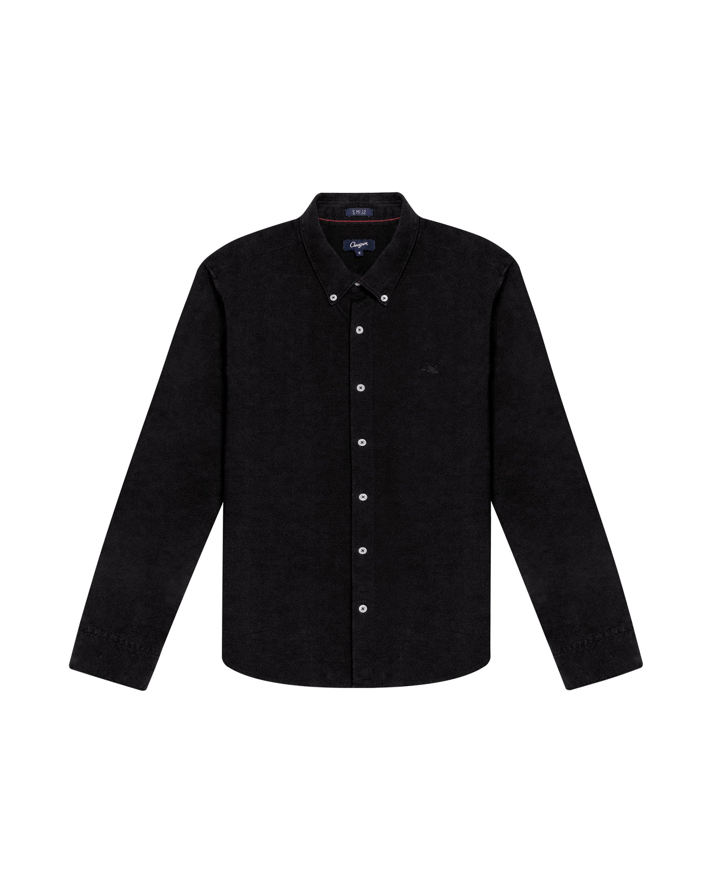 Men's Long Sleeve Slim Fit Heavy Knit Shirt, Pier - 1