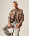Men's Western Shirt - Brown