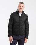 Men's Packable Quilted Jacket Water-Resistant - Black