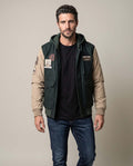 Men's Bomber Jacket - Green
