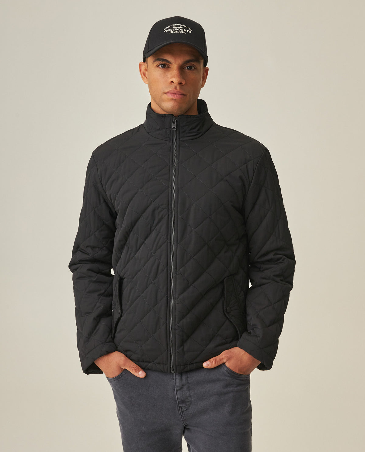 Men´s Quilted Jacket - Black 63_622H012_NEG194007_3