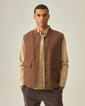 Vest for Men - Brown